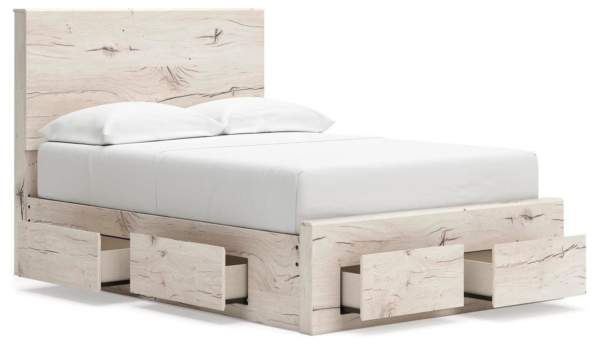 Lawroy Panel Storage Bed - MI Hometown Furnishings (MI)*