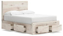 Lawroy Panel Storage Bed - MI Hometown Furnishings (MI)*