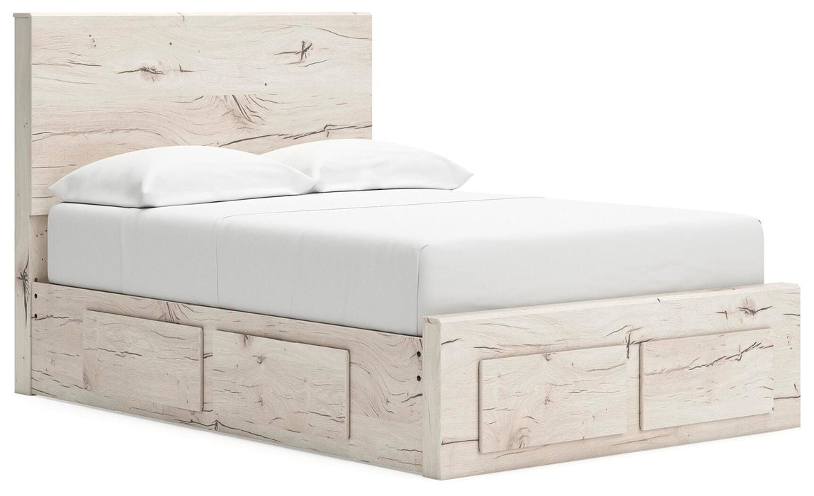 Lawroy Panel Storage Bed - MI Hometown Furnishings (MI)*