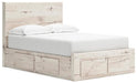 Lawroy Panel Storage Bed - MI Hometown Furnishings (MI)*