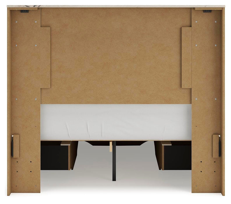 Lawroy Panel Storage Bed - MI Hometown Furnishings (MI)*