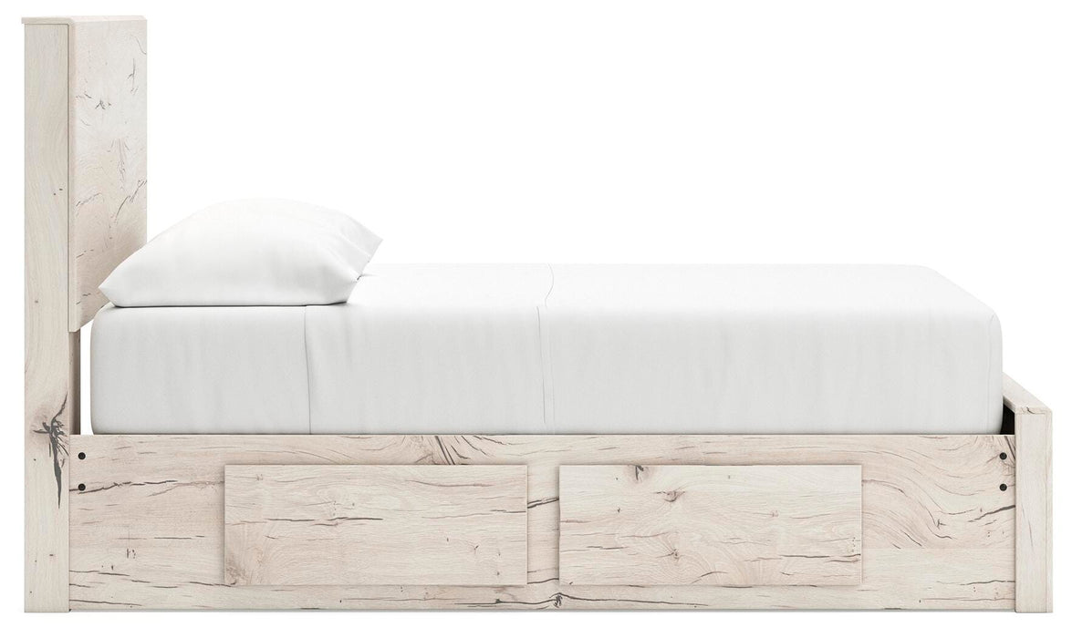 Lawroy Panel Storage Bed - MI Hometown Furnishings (MI)*