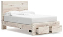 Lawroy Panel Storage Bed - MI Hometown Furnishings (MI)*