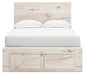 Lawroy Panel Storage Bed - MI Hometown Furnishings (MI)*