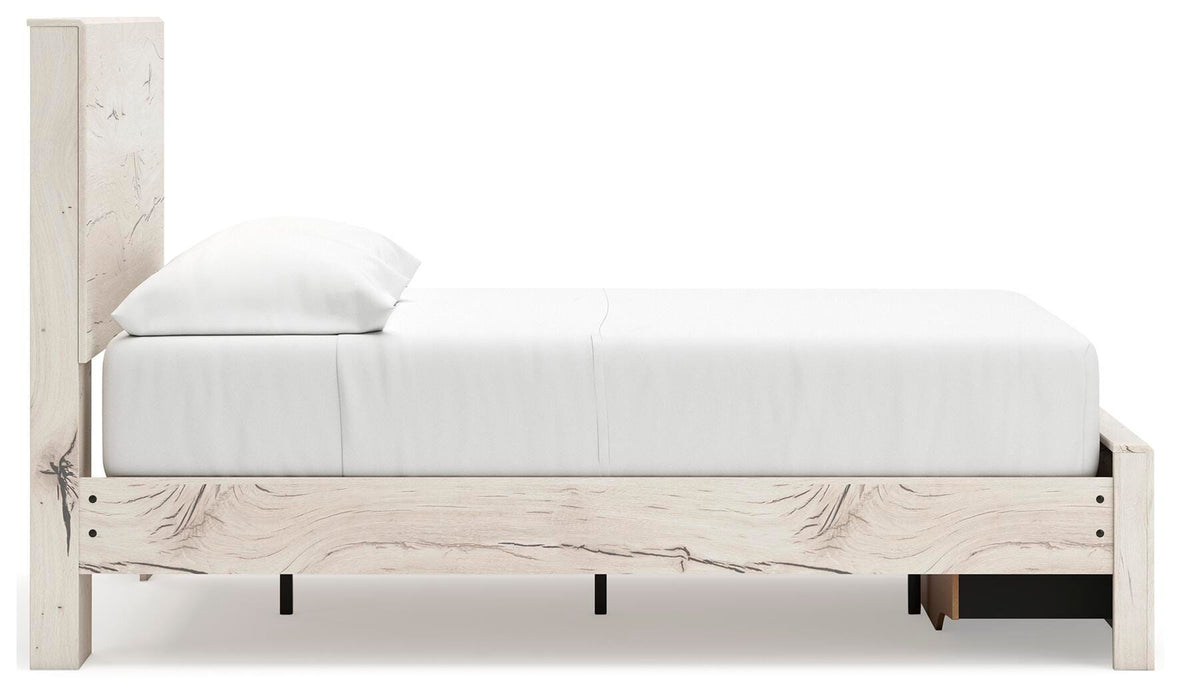 Lawroy Panel Storage Bed - MI Hometown Furnishings (MI)*
