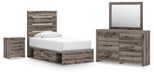 Graystorm Bedroom Set - MI Hometown Furnishings (MI)*