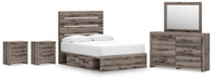 Graystorm Bedroom Set - MI Hometown Furnishings (MI)*