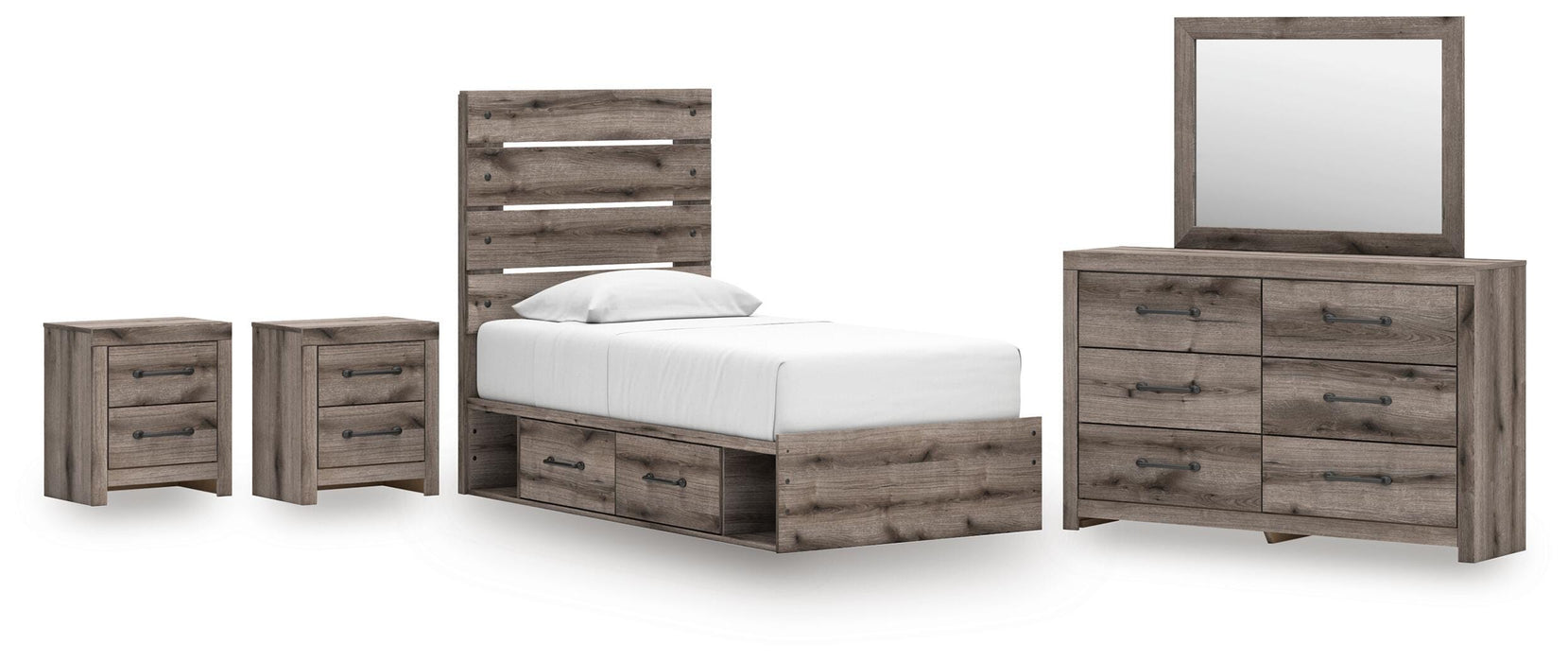 Graystorm Bedroom Set - MI Hometown Furnishings (MI)*