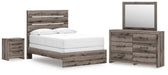 Graystorm Bedroom Set - MI Hometown Furnishings (MI)*