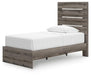 Graystorm Bed with Storage - MI Hometown Furnishings (MI)*