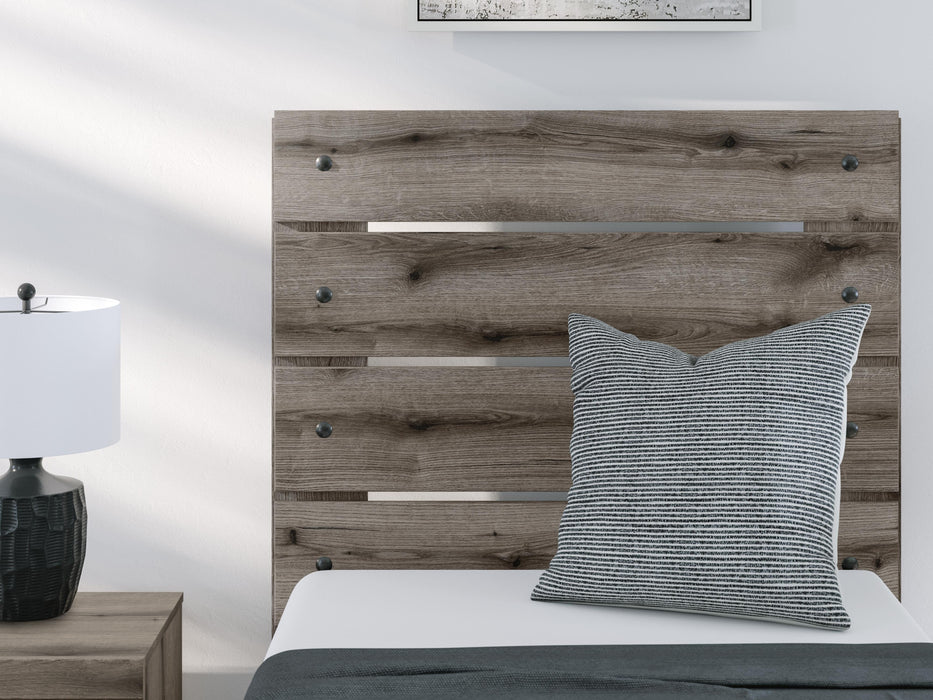 Graystorm Bed with Storage - MI Hometown Furnishings (MI)*