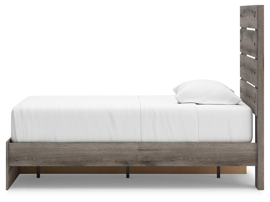 Graystorm Bed with Storage - MI Hometown Furnishings (MI)*