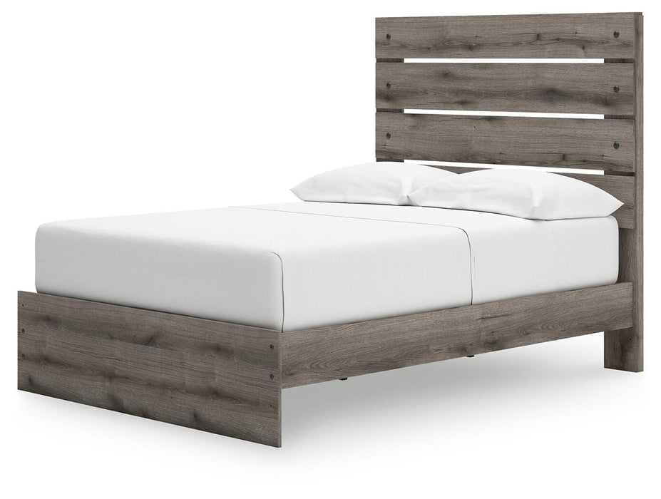 Graystorm Bed with Storage - MI Hometown Furnishings (MI)*