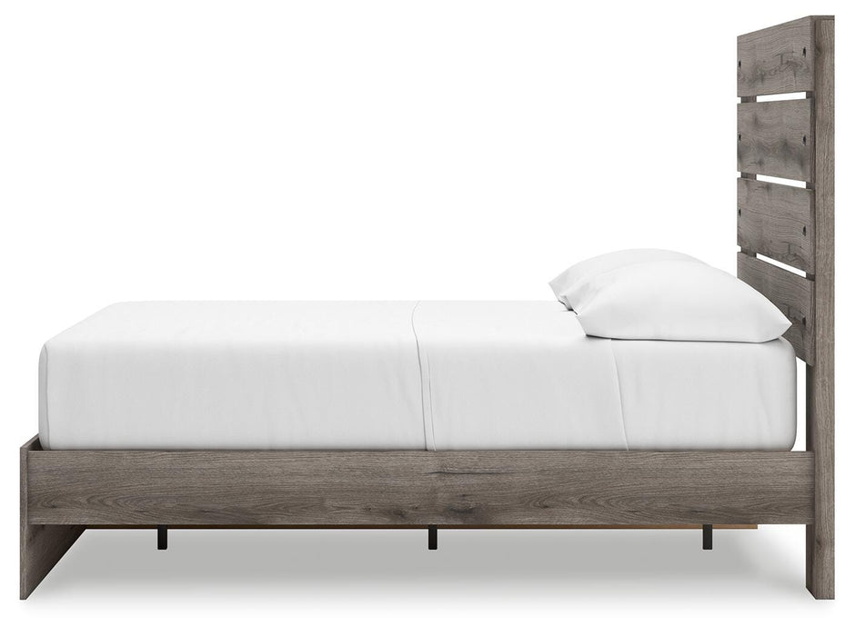 Graystorm Bed with Storage - MI Hometown Furnishings (MI)*