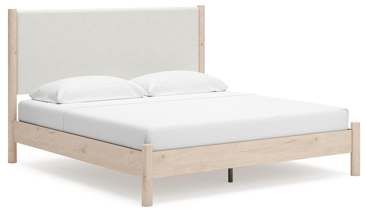 Cadmori Upholstered Bed - MI Hometown Furnishings (MI)*