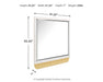 Altyra Bedroom Mirror - MI Hometown Furnishings (MI)*