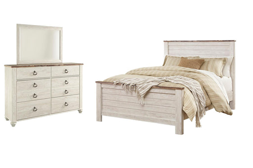 Willowton Bedroom Set - MI Hometown Furnishings (MI)*
