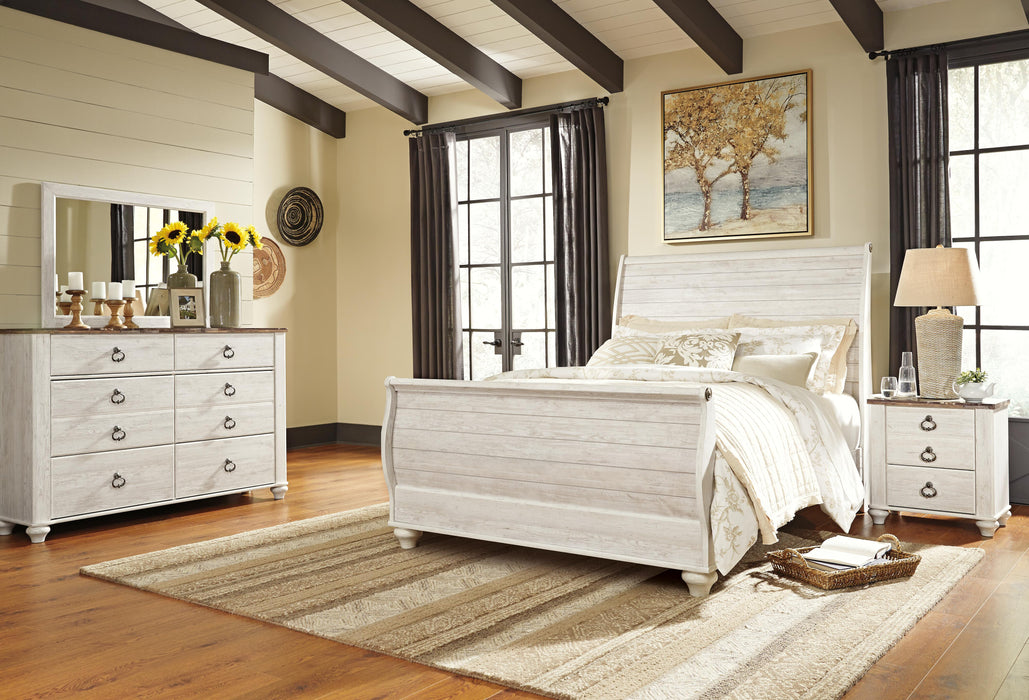 Willowton Bedroom Set - MI Hometown Furnishings (MI)*