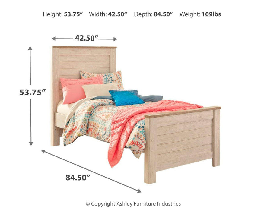 Willowton Bedroom Set - MI Hometown Furnishings (MI)*