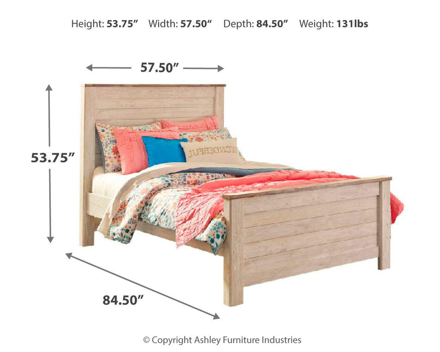 Willowton Bedroom Set - MI Hometown Furnishings (MI)*