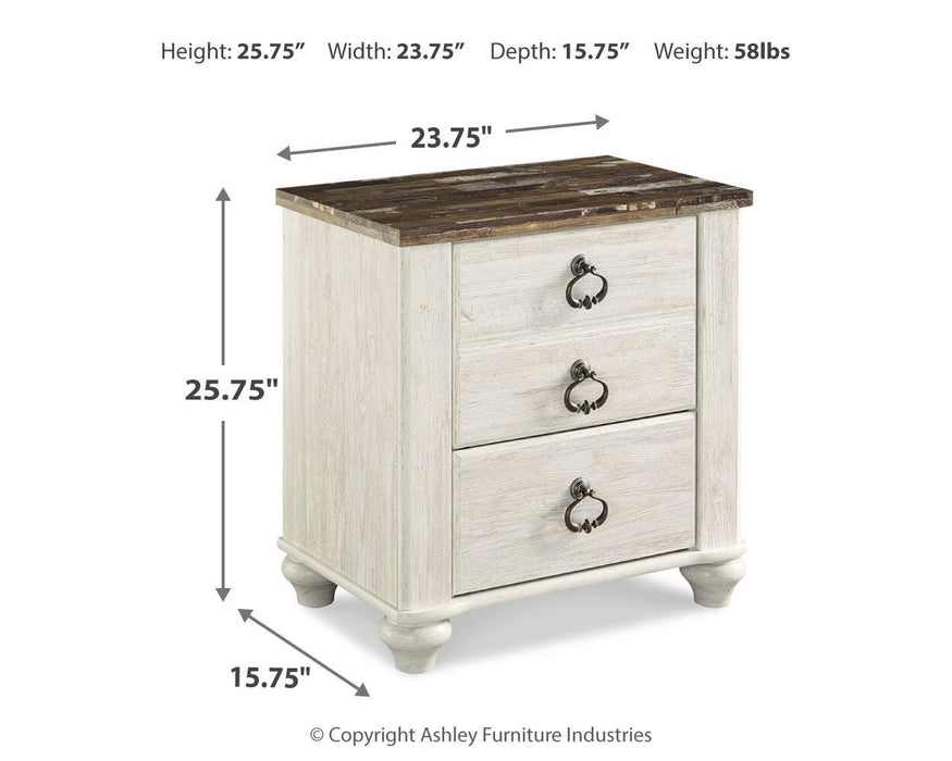 Willowton Bedroom Set - MI Hometown Furnishings (MI)*