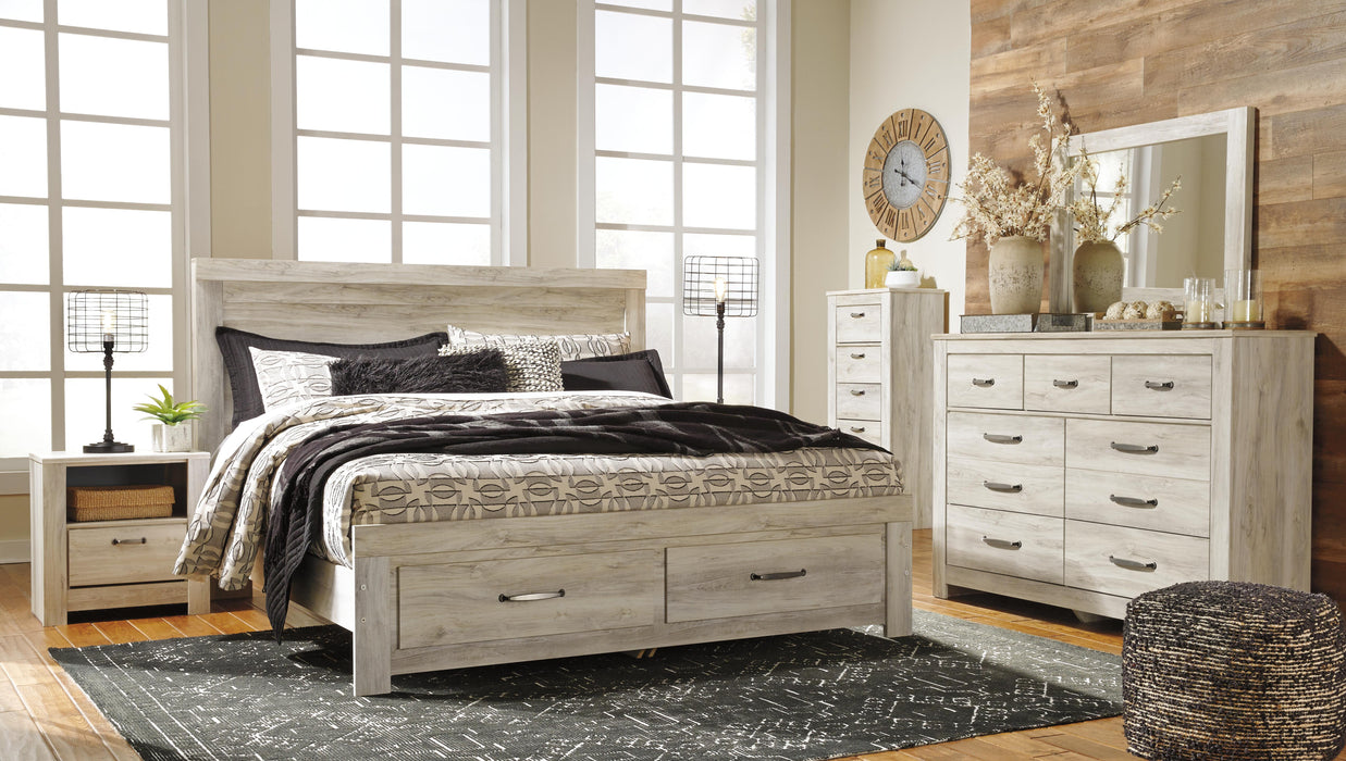 Bellaby Bed with 2 Storage Drawers - MI Hometown Furnishings (MI)*