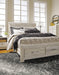 Bellaby Bed with 2 Storage Drawers - MI Hometown Furnishings (MI)*