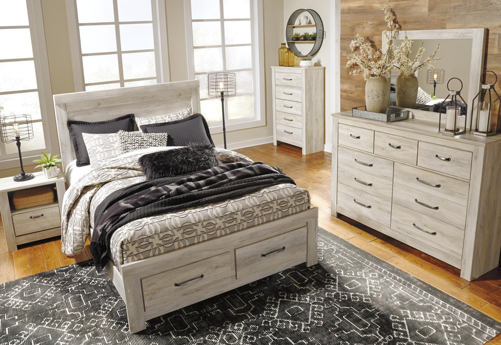 Bellaby Bed with 2 Storage Drawers - MI Hometown Furnishings (MI)*