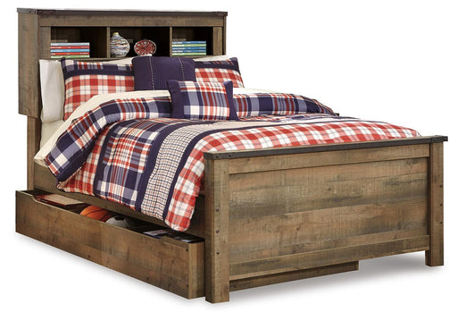 Trinell Bed with Storage - MI Hometown Furnishings (MI)*