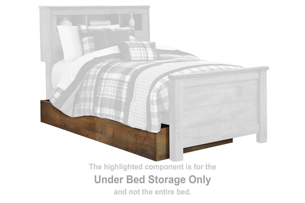 Trinell Bed with Storage - MI Hometown Furnishings (MI)*