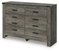 Frandern Dresser and Mirror - MI Hometown Furnishings (MI)*