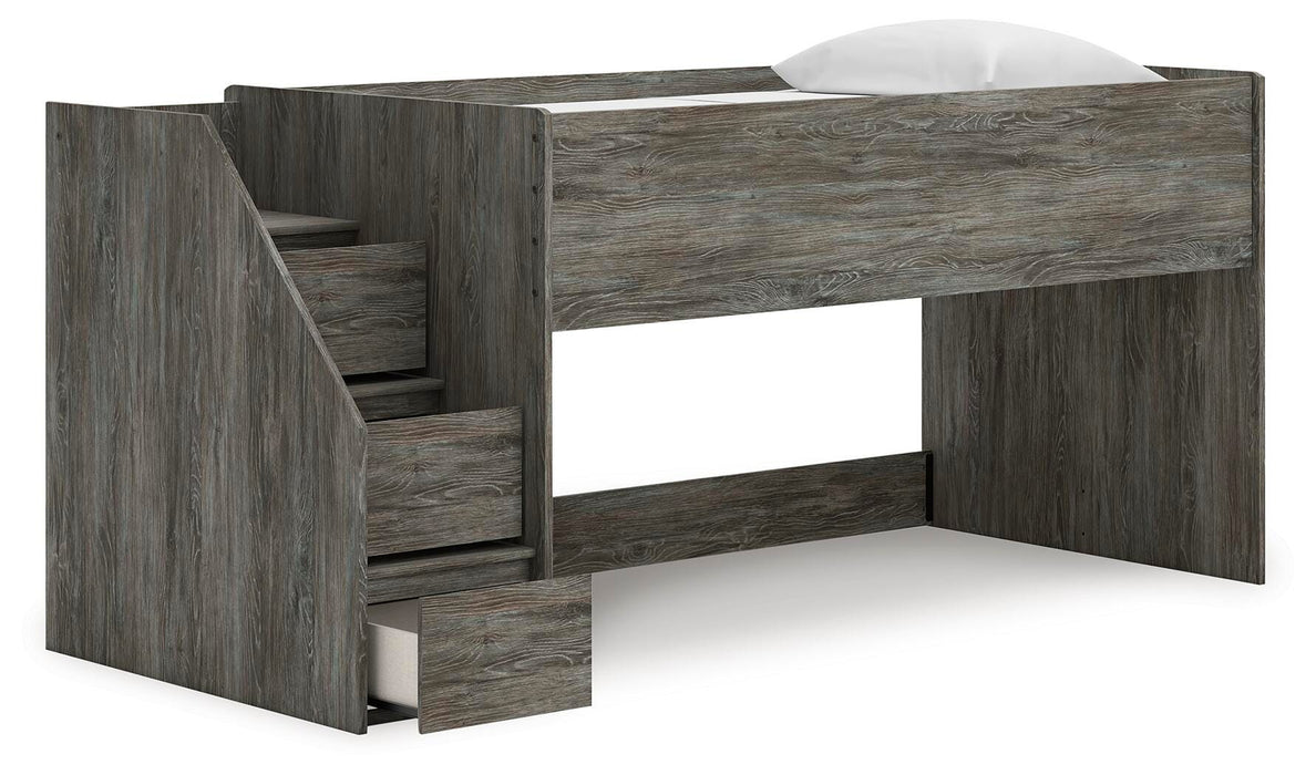Frandern Loft Bed - MI Hometown Furnishings (MI)*