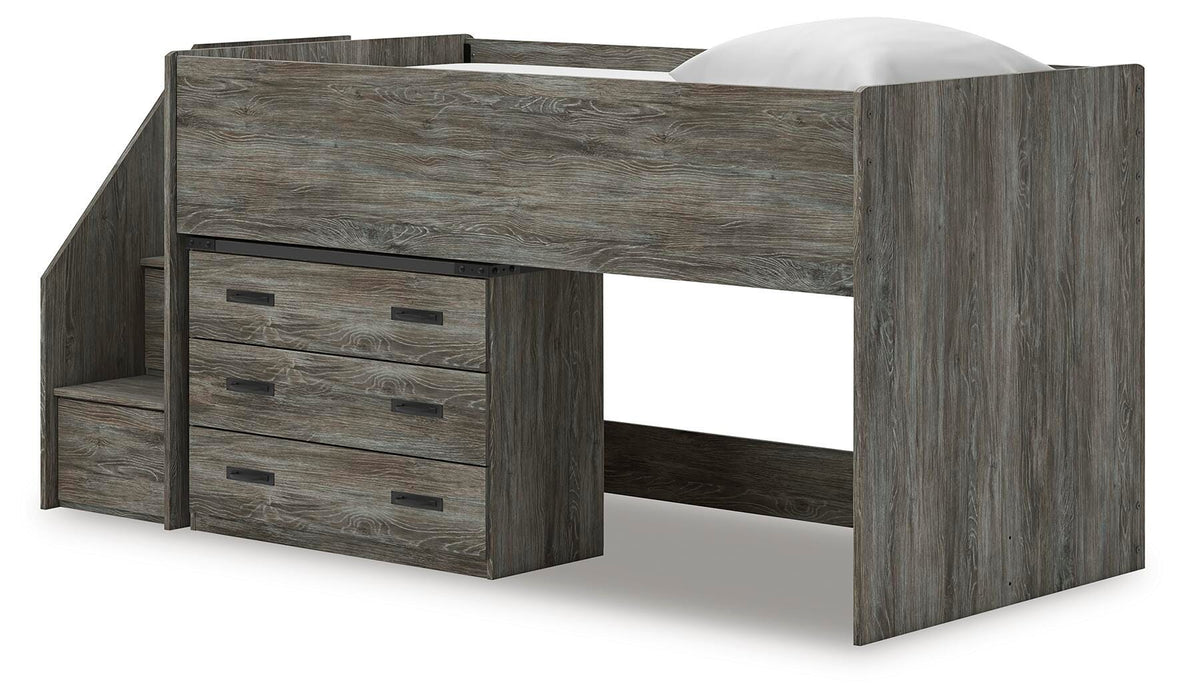 Frandern Loft Bed with Drawer Storage - MI Hometown Furnishings (MI)*