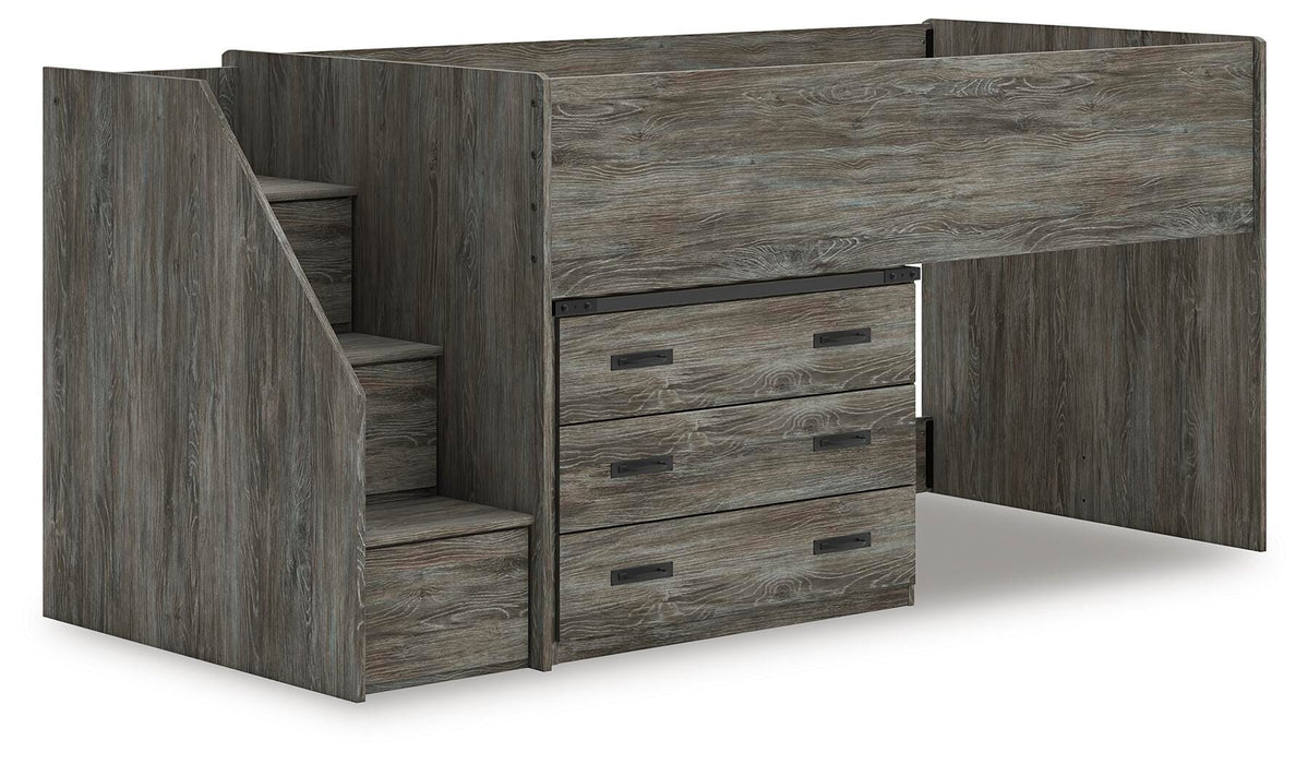 Frandern Loft Bed with Drawer Storage - MI Hometown Furnishings (MI)*