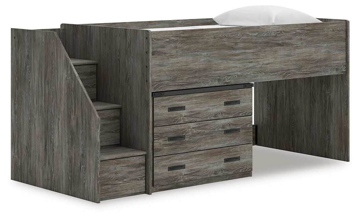 Frandern Loft Bed with Drawer Storage - MI Hometown Furnishings (MI)*