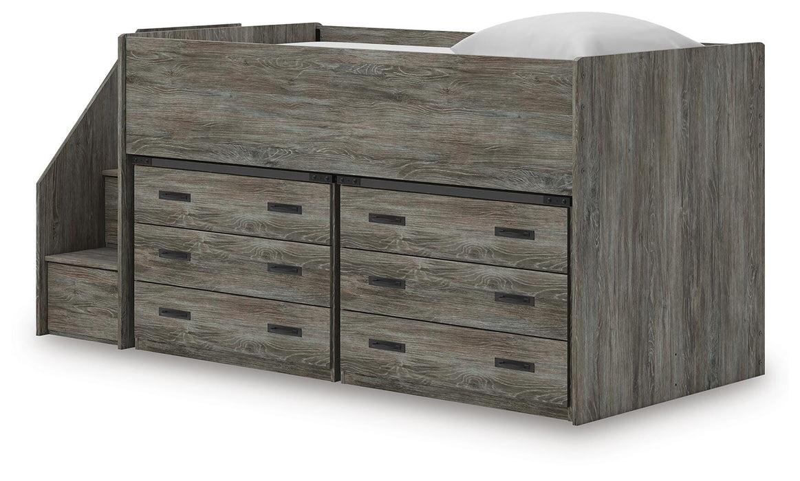 Frandern Loft Bed with Drawer Storage - MI Hometown Furnishings (MI)*