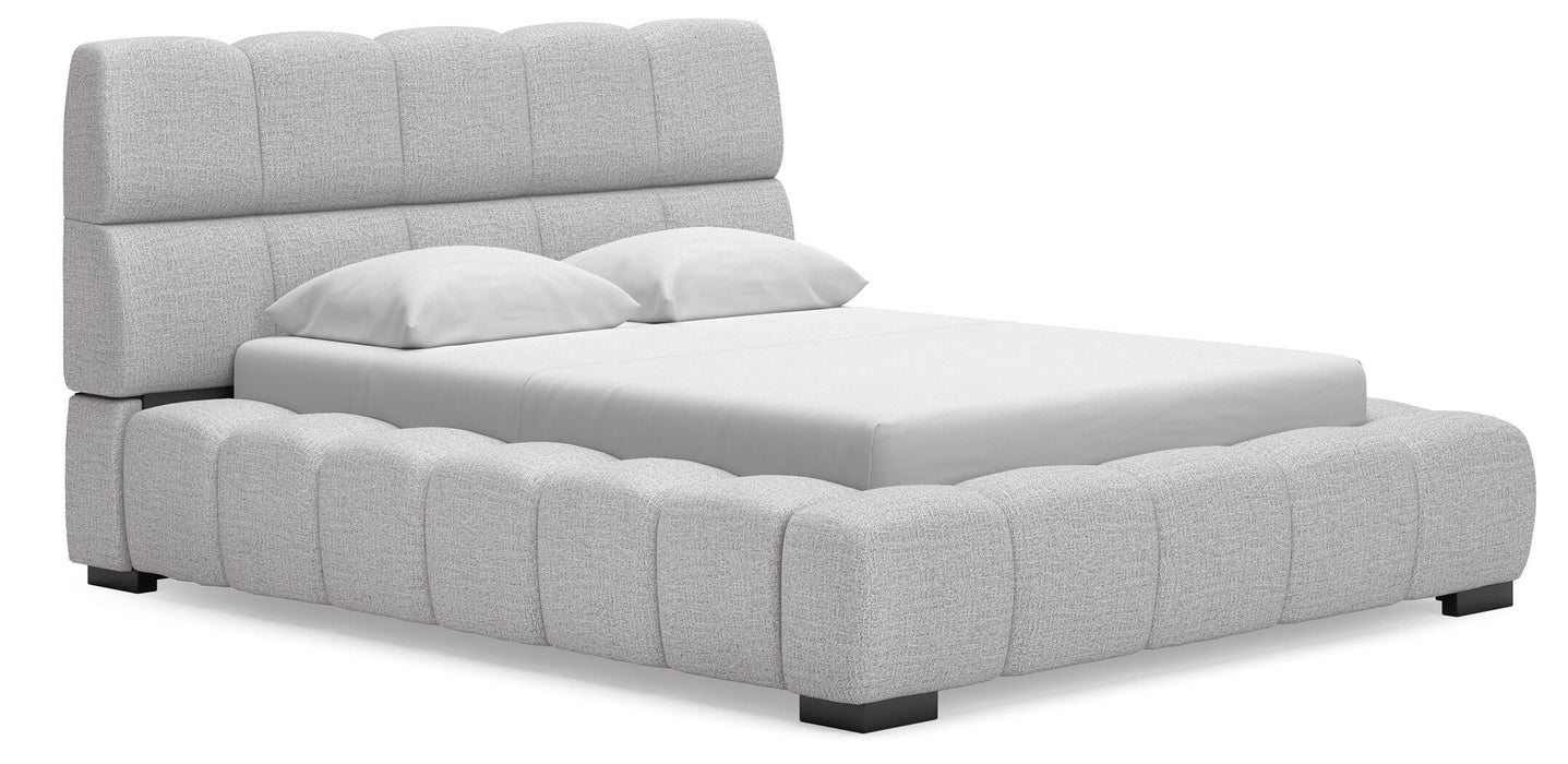 Grendusk Upholstered Bed - MI Hometown Furnishings (MI)*