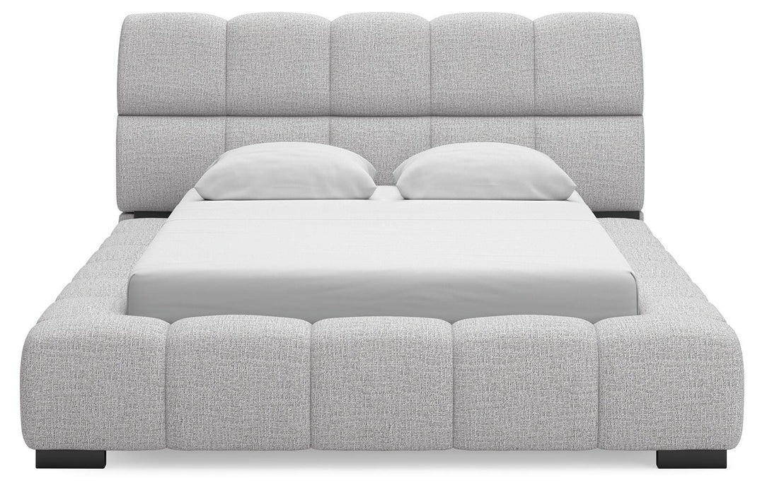Grendusk Upholstered Bed - MI Hometown Furnishings (MI)*