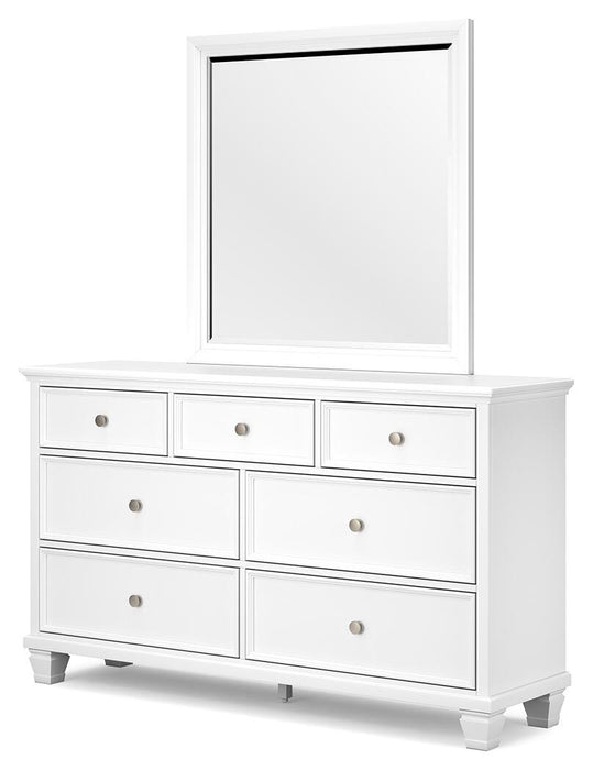 Fortman Dresser and Mirror - MI Hometown Furnishings (MI)*