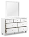 Fortman Dresser and Mirror - MI Hometown Furnishings (MI)*