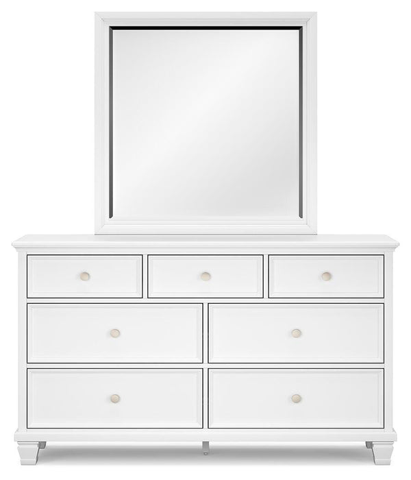 Fortman Dresser and Mirror - MI Hometown Furnishings (MI)*