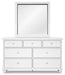 Fortman Dresser and Mirror - MI Hometown Furnishings (MI)*
