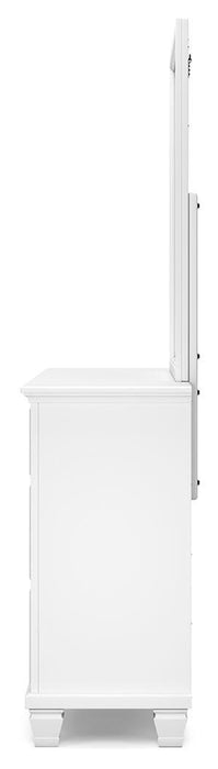Fortman Dresser and Mirror - MI Hometown Furnishings (MI)*