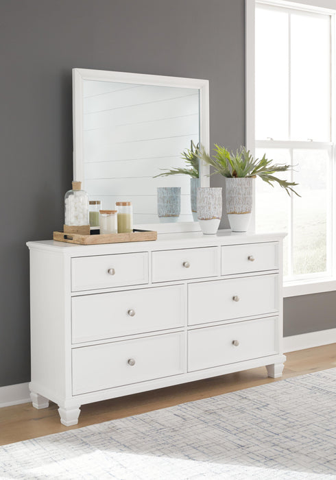 Fortman Dresser and Mirror - MI Hometown Furnishings (MI)*