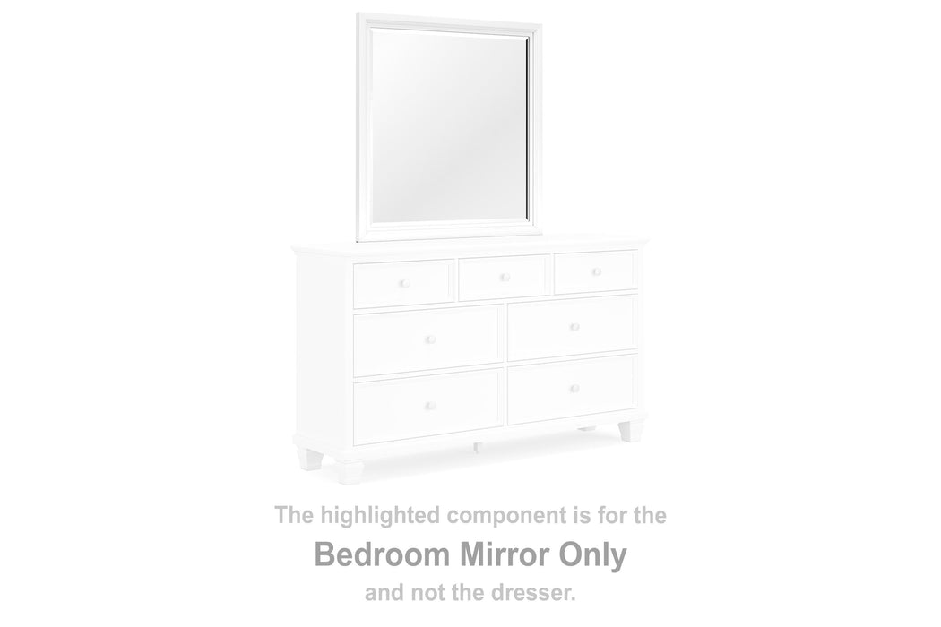 Fortman Bedroom Mirror - MI Hometown Furnishings (MI)*