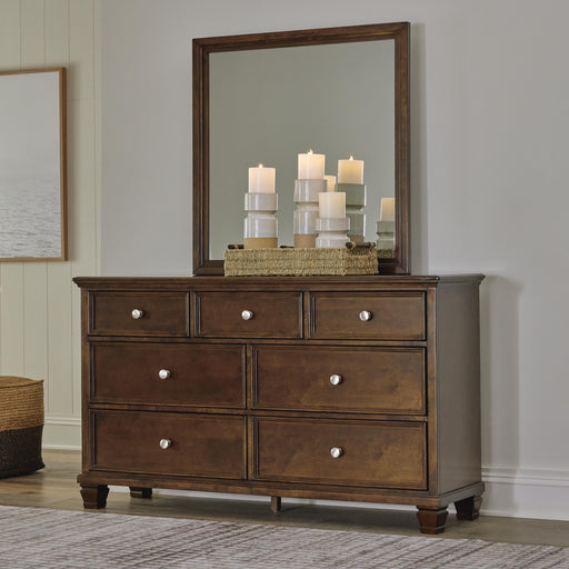 Danabrin Dresser and Mirror - MI Hometown Furnishings (MI)*
