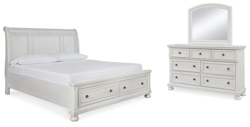 Robbinsdale Bedroom Set - MI Hometown Furnishings (MI)*