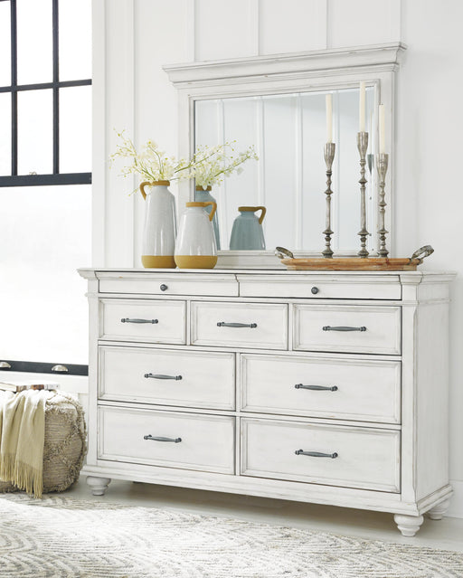 Kanwyn Dresser and Mirror - MI Hometown Furnishings (MI)*