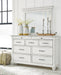 Kanwyn Dresser and Mirror - MI Hometown Furnishings (MI)*
