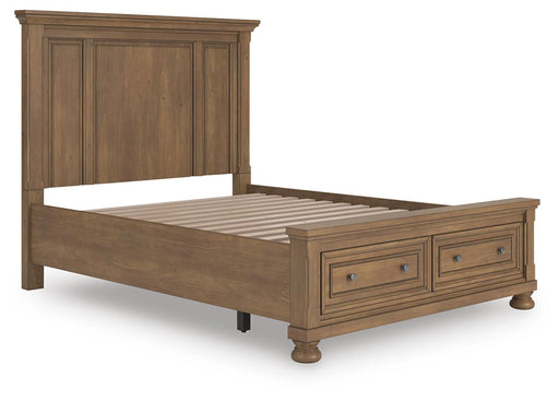Feddinger Panel Storage Bed - MI Hometown Furnishings (MI)*